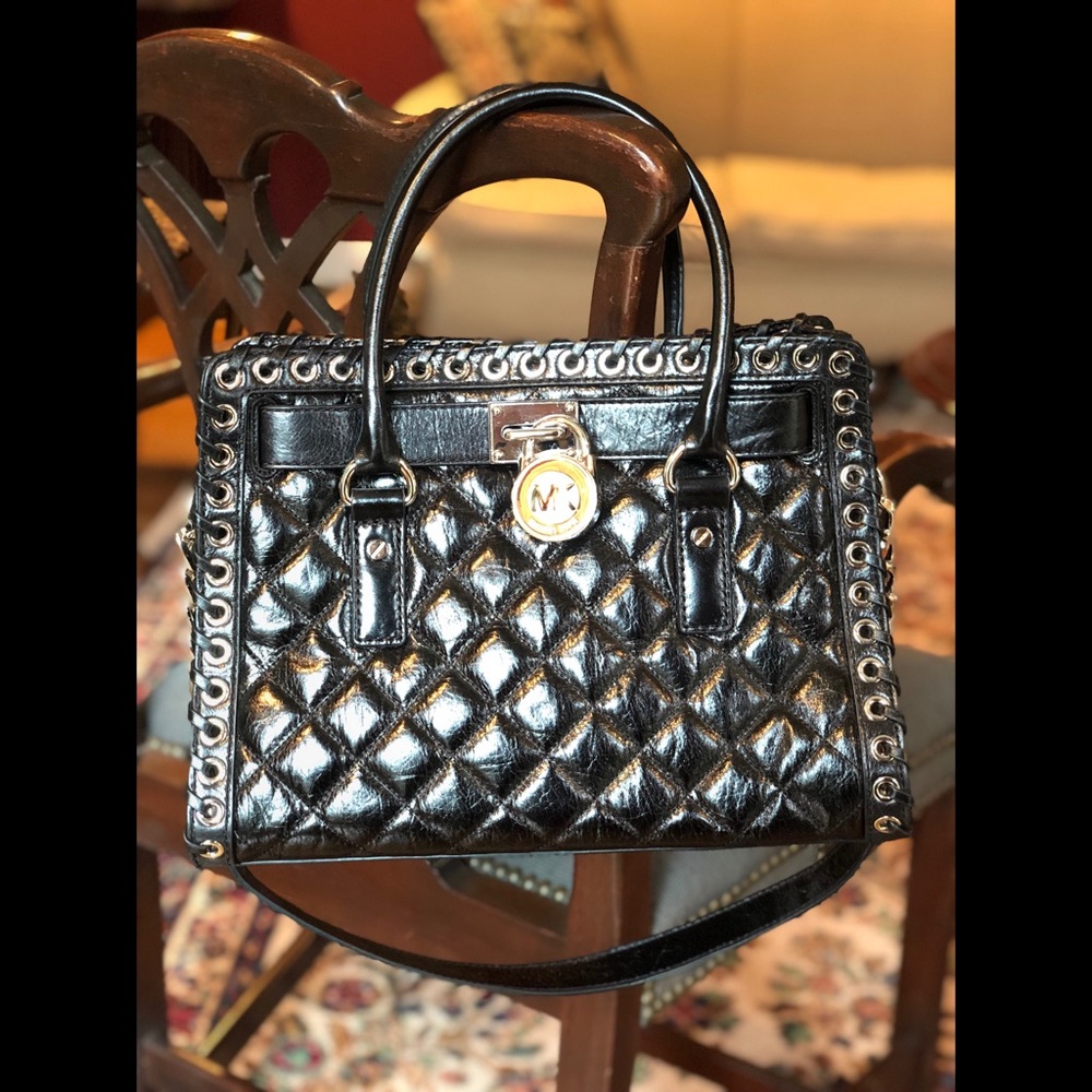 Michael Kors Hippie Grommet Hamilton Satchel